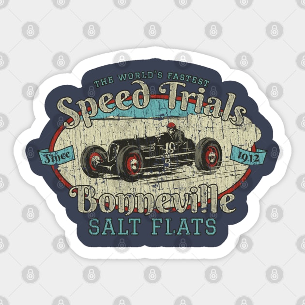 Bonneville Speed Trials 1912 Sticker by JCD666